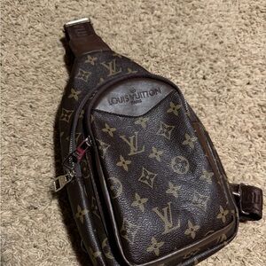 Louis Vuitton Dark Brown Monogram Belt Bag
